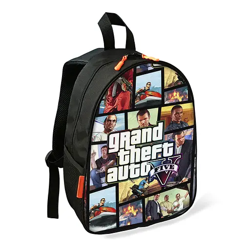 Рюкзак детский GTA/Grand Theft Auto школьный/городской 34х27х13 см для мальчика (02735)