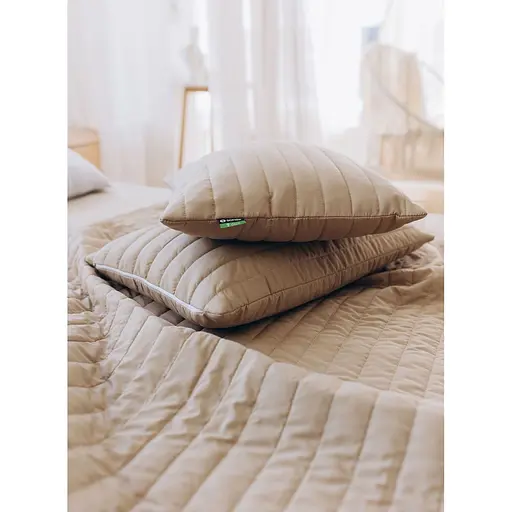 Набір Sonex Nassau: покривало двостороннє 240х220 см + наволочка 70х50 см 2 шт. коричневий (SO102517) - фото 7