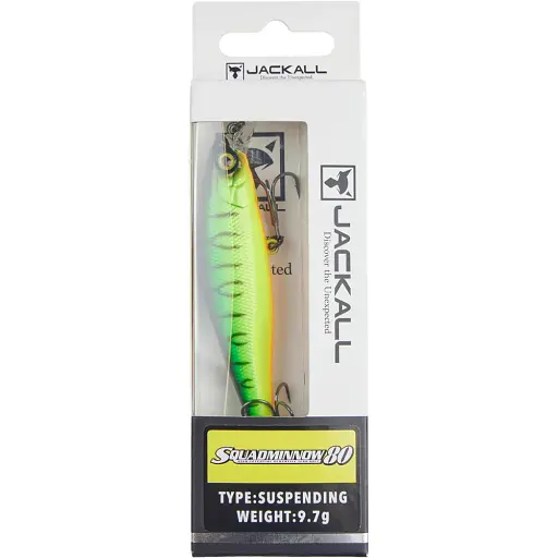 Воблер Jackall Squad Minnow 80SP 82 мм 9.7 г Hot Tiger, B - фото 2