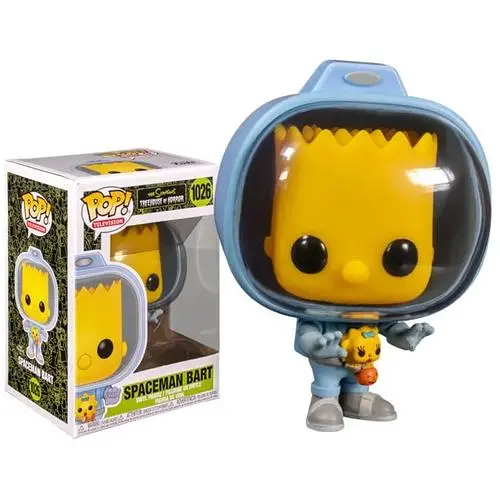 Фигурка Funko Pop Симпсоны Барт Космонавт Simpsons Spaceman Bart 10 см S SB 1026 - фото 1
