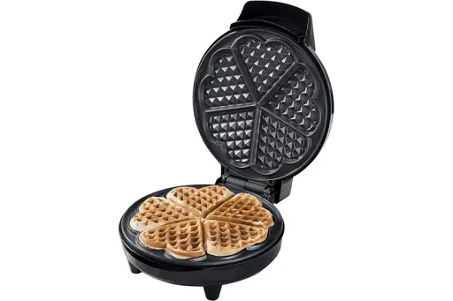 Вафельниця Bestron AWM700CO для вафель у формі серця - фото 2