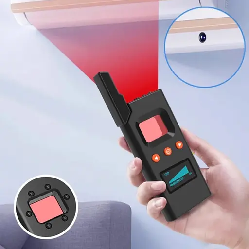 Детектор жучков, скрытых камер, GPS трекеров, антижучок с LCD экраном Nectronix DS618 (101025) - фото 2