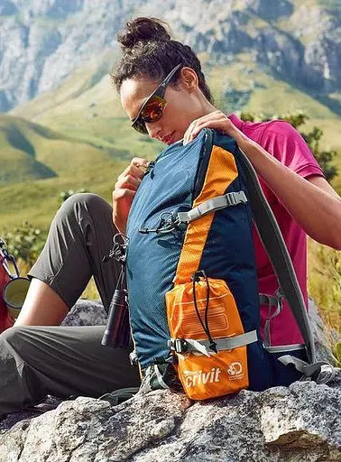 Легкий походный, трекинговый рюкзак Crivit 25L синий Crivit Sports sum0028823 - фото 6