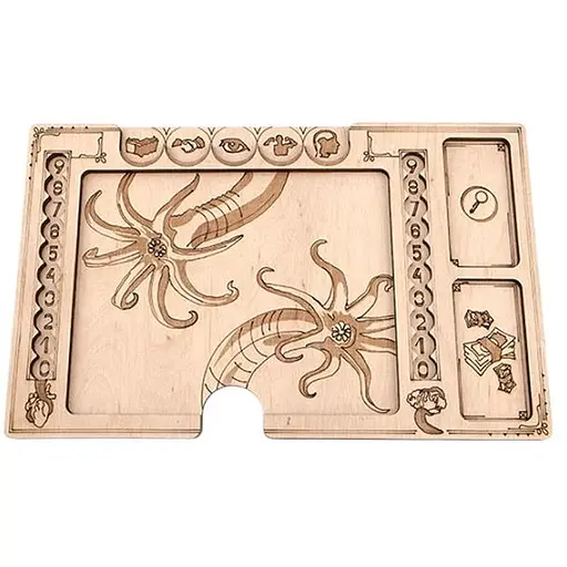 Планшет Tower Rex ігронайзер гравця для гри Жах Аркгема. Третє видання Arkham Horror Player Board (5779) - фото 1