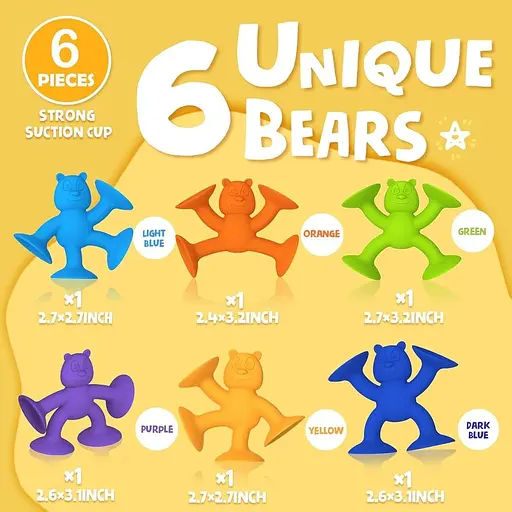 Дитячі іграшки для ванни у віці 1-3 років з присоскою без отвору - фото 6
