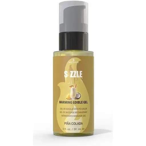 Масажний гель Sensuva Sizzle Lips Pina Colada (59 мл)