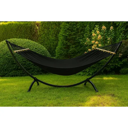 Гамак з каркасом Di Volio Rimini чорний - фото 6