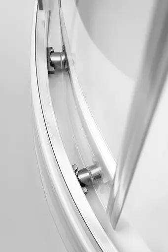 Душевая кабина AM.PM Bliss Round 3/4 90x90 без поддона, профиль матовый хром, прозрачное стекло W56G-301-090MT - фото 6