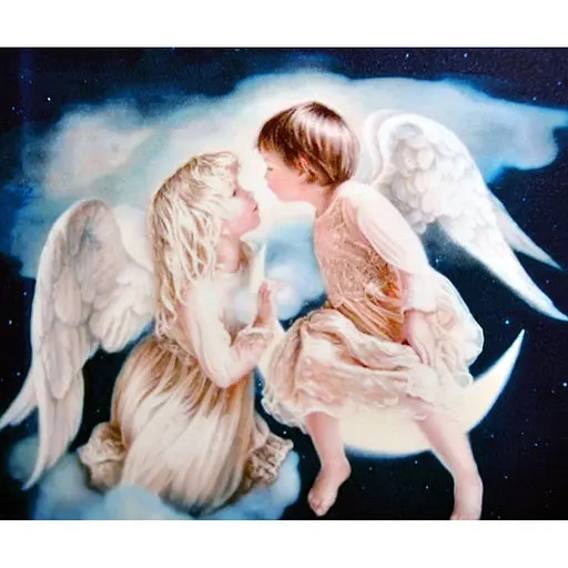 Алмазна мозаїка за номерами повна викладка на підрамнику Небесні мрії 40 * 50 - фото 1