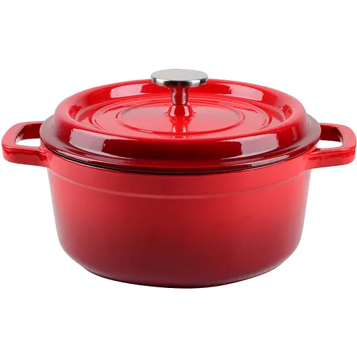 Кастрюля чугунная Ringel Essen с крышкой 22 см (2.9 л) (RG-2300-22)