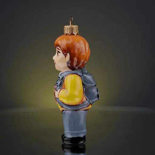 Ялинкова прикраса Різдвяні історії Школярик скло (4820001179798) - фото 2