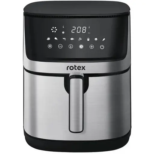 Мультипіч-фрітюрниця Rotex ROM770-XL UP&DownFry 7.5л антипригарне покриття 8 програм 2000 Вт Чорний - фото 1