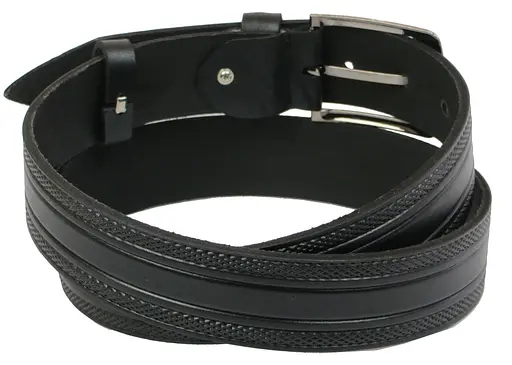 Ремінь шкіряний Skipper чоловічий 113-133х3,8 см acs0017470 - фото 3