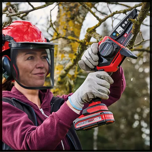 Пила цепная аккумуляторная Einhell GE-PS 18/15 Li BL - Solo PXC 18В (4600040) - фото 4