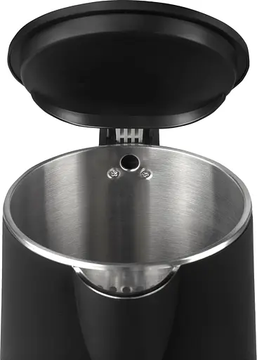 Gorenje Электрочайник, 1,5л, 2,200 Вт, корпус-нержав., Strix, матовый, черный - фото 2