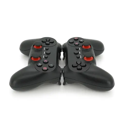 Бездротовий геймпад Brazzers BR-019 для PC X360, PS3, Android та TV Box чорний 2 шт. - фото 2