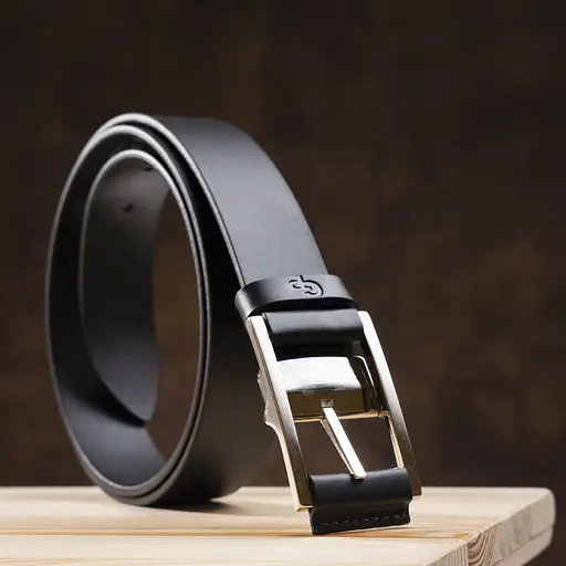 Ремінь шкіряний Grande Pelle чоловічий 120х3,5 см acs0014753 - фото 4