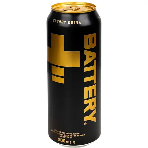 Энергетический безалкогольный напиток Battery Energy Drink 500 мл - фото 1