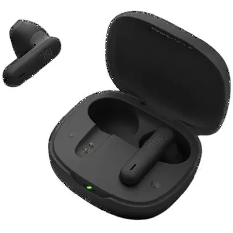Наушники беспроводные JBL Wave FLEX 2 стерео в кейсе черные (JBLWFLEX2BLK) - фото 1