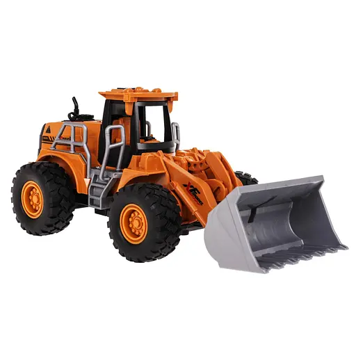 Бульдозер Ramiz з вогнями та димом R/C жовтий MDP268-3A - фото 5