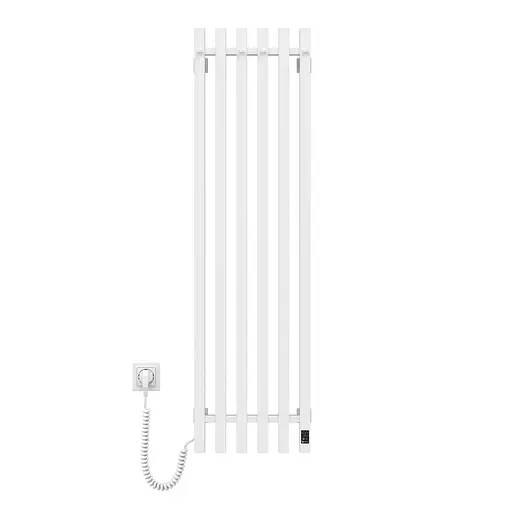 Електрична рушникосушка Navin Levante 330x1200 Sensor ліва, білий оксамит 12-212033-4860, Білий матовий, Ліве, Електронний - фото 2