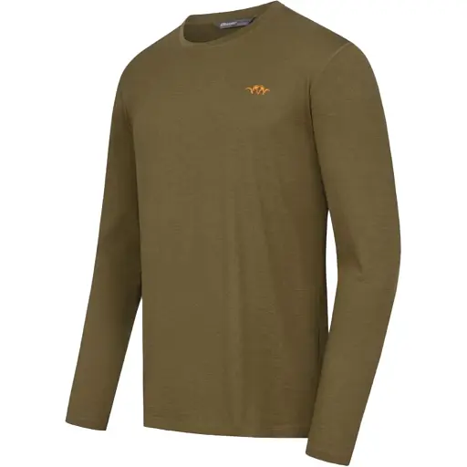 Лонгслів Blaser Active Outfits Men’s Merino Base 160 LS Shirt Dark Olive - фото 3