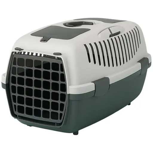 Переноска Trixie Capri 2 для тварин до 8 кг 37x34x55 см сіра