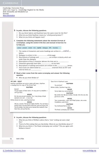 Cambridge English for Media SB with Audio CD - фото 4