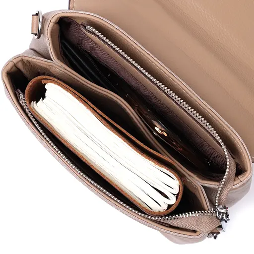 Кожаная сумка женская Vintage 24.5х17.5х10 см sum0024813 - фото 6