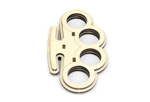 Дерев'яний конструктор "Кастет" 6 деталей - фото 8