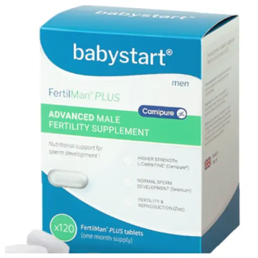 Добавка дієтична для здоров'я чоловіків Babystart ФертилМен Плюс 120 шт. - фото 1