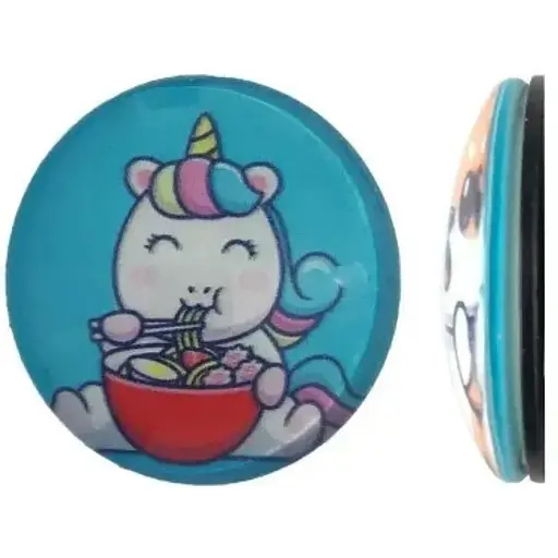 Тримач Поп Сокет New Glass (Скло) Baby Unicorn №12 - фото 1