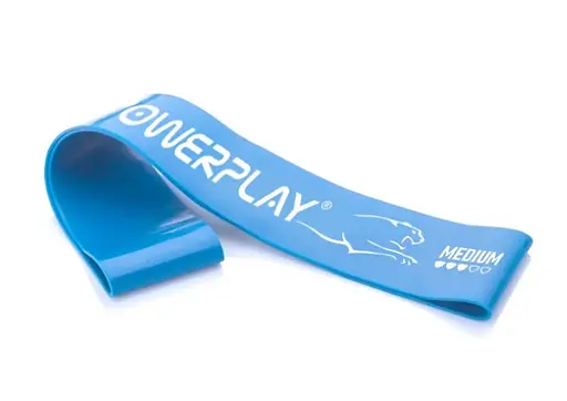 Гумки для фітнесу PowerPlay 4113 Mini Power Band Set набір із 3 шт. (опір від 10-20 кг) (PP_4113_3in_B/R/B) - фото 2