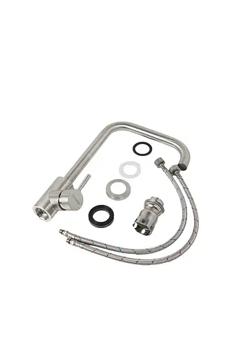 Змішувач для кухні Germece 3008B нержавіюча сталь - фото 2