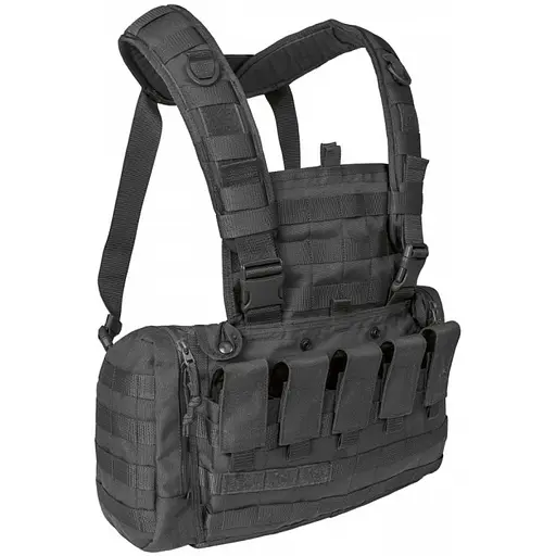 Жилет розвантажувальний Tasmanian Tiger Chest Rig MKII M4 Black (1033-TT 7160.040) - фото 3