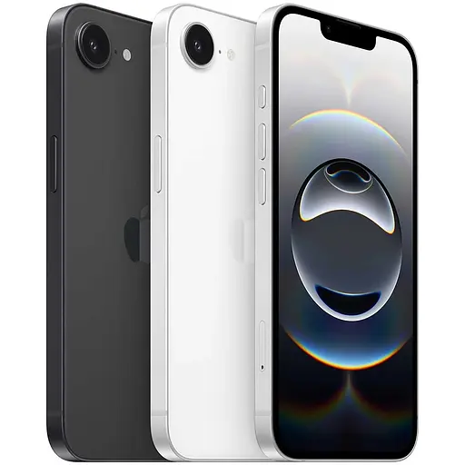 Смартфон Apple iPhone 16e 128GB White (MD1R4) - фото 6