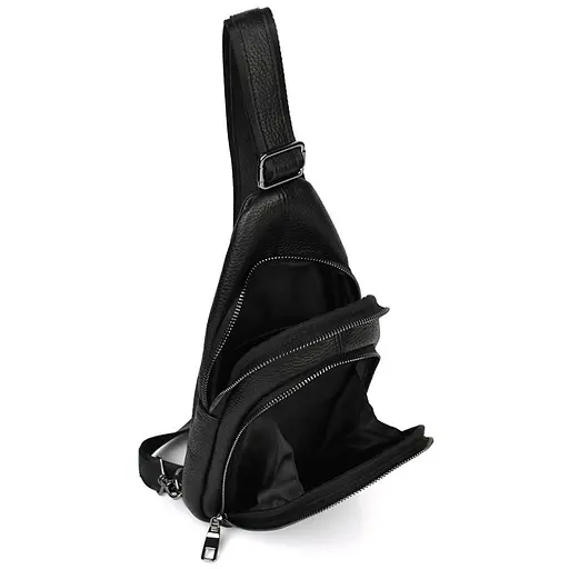 Мужской кожаный рюкзак слинг LIMARY 30х16.5х5 см sum0028216 - фото 4