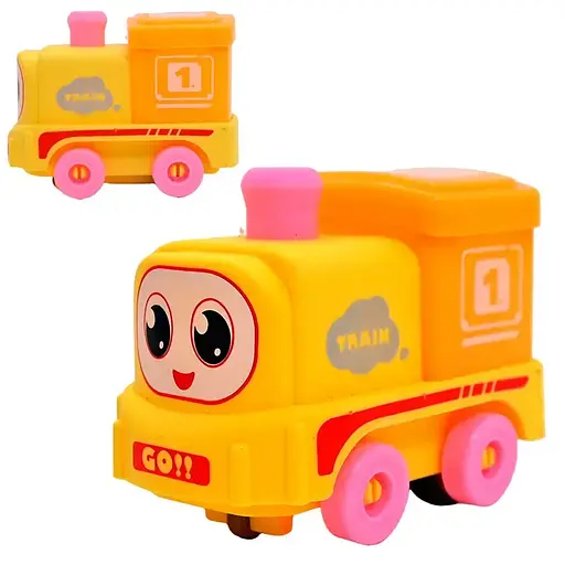Паровозик инерционный с подсветкой, LY2226A34 (В ассортименте)