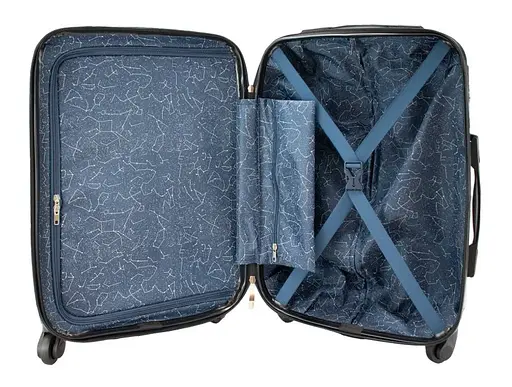 Чемодан Semi Line 20" (S) NASA Black (T5800-1) (DAS303035) - фото 4