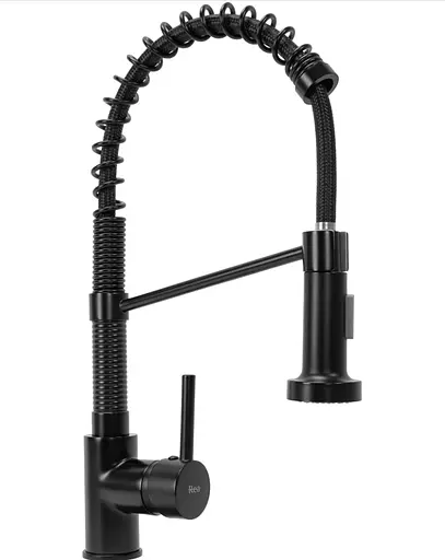 Змішувач для кухні Rea Spring black REA-B4804 Чорний матовий - фото 1