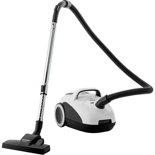 Пылесос мешочный Gorenje 800 Вт 3 л HEPA индикатор белый