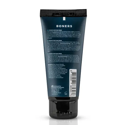Крем для усиления эрекции Boners Erection Cream, 100 мл - фото 3