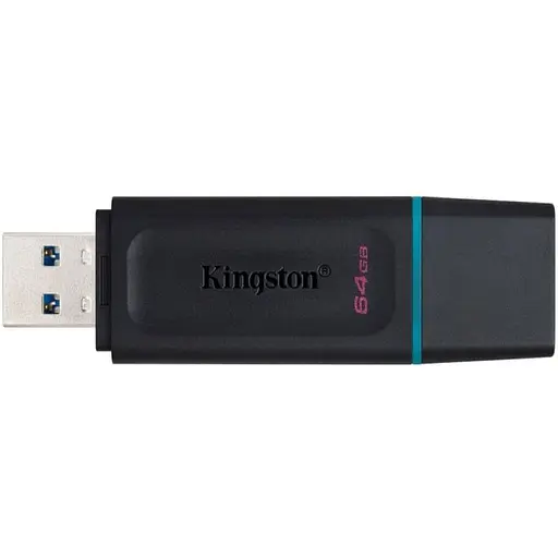 Флэш память USB Kingston DataTraveler Exodia 64GB USB 3.2 Gen 1 Black/Teal (DTX/64GB) - фото 4