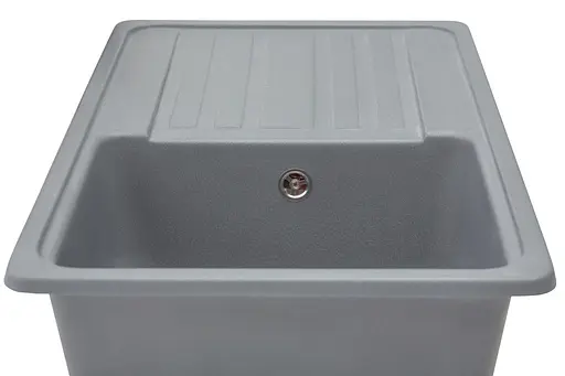 Кухонная мойка гранитная Miraggio Versal gray 758x462x201 00211706, Серый - фото 4