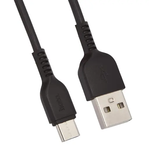 Кабель 2 метра Hoco x20 microUSB микро- USB - фото 1