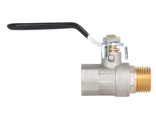 Кран шаровой Thermo Alliance Base 1/2" ВН прямой, PN40, рычаг SD605W15 - фото 4