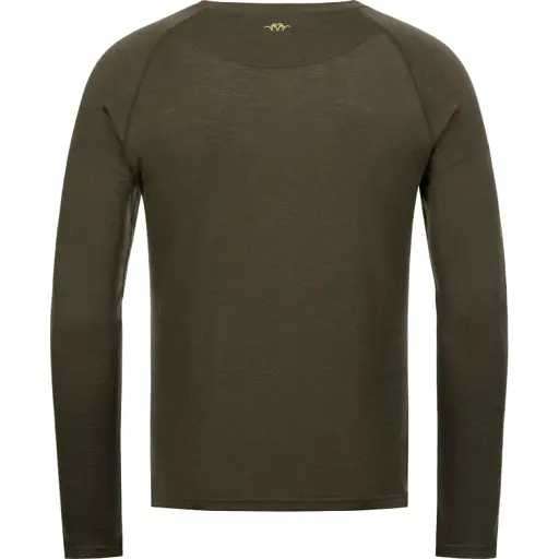Термосветр Blaser Active Outfits Merino Base Layer Roundneck Jonar M Dark Brown - фото 2
