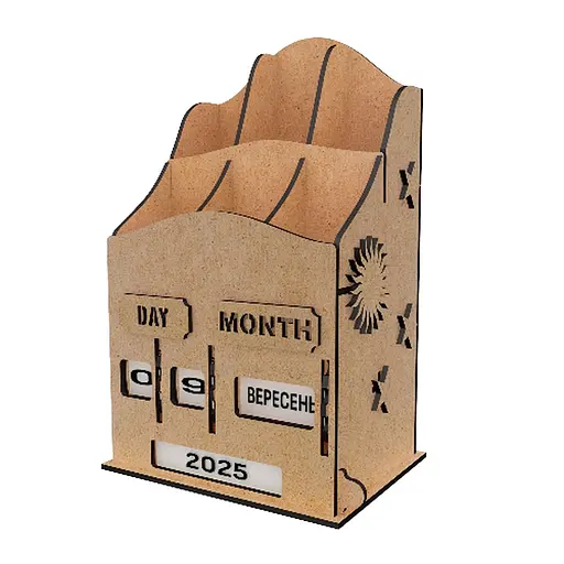 Вічний календар "Пори року" з органайзером Fabrika Decoru FDPO-429 - фото 1