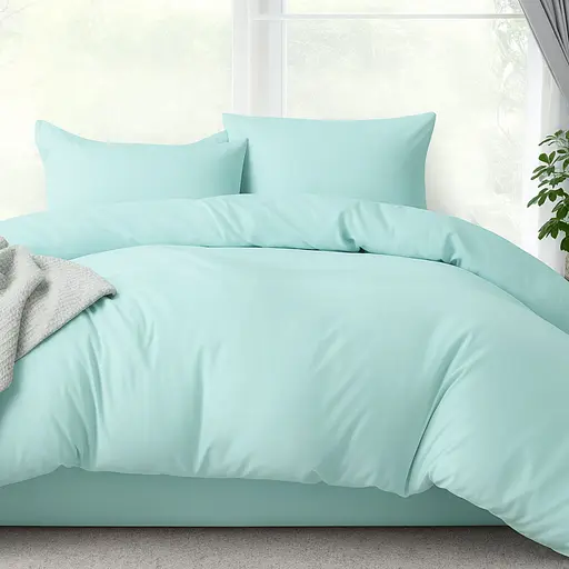 Комплект постільної білизни Ideia Tropical Dream євро (8-36081_м'ята)