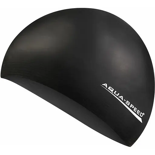 Шапочка для плавання Aqua Speed Soft Latex Чорний (1000-122-07)